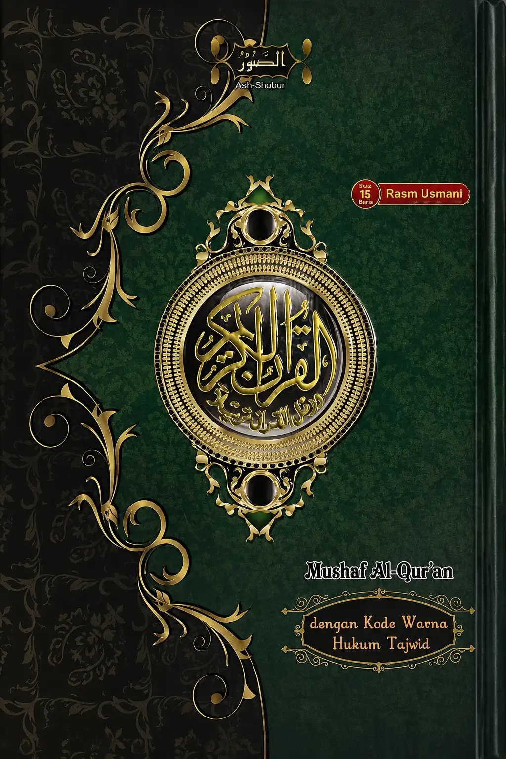 ASH SHOBUR Mushaf Alquran Lenkap dengan Kode Warna & Hukum Tajwid
