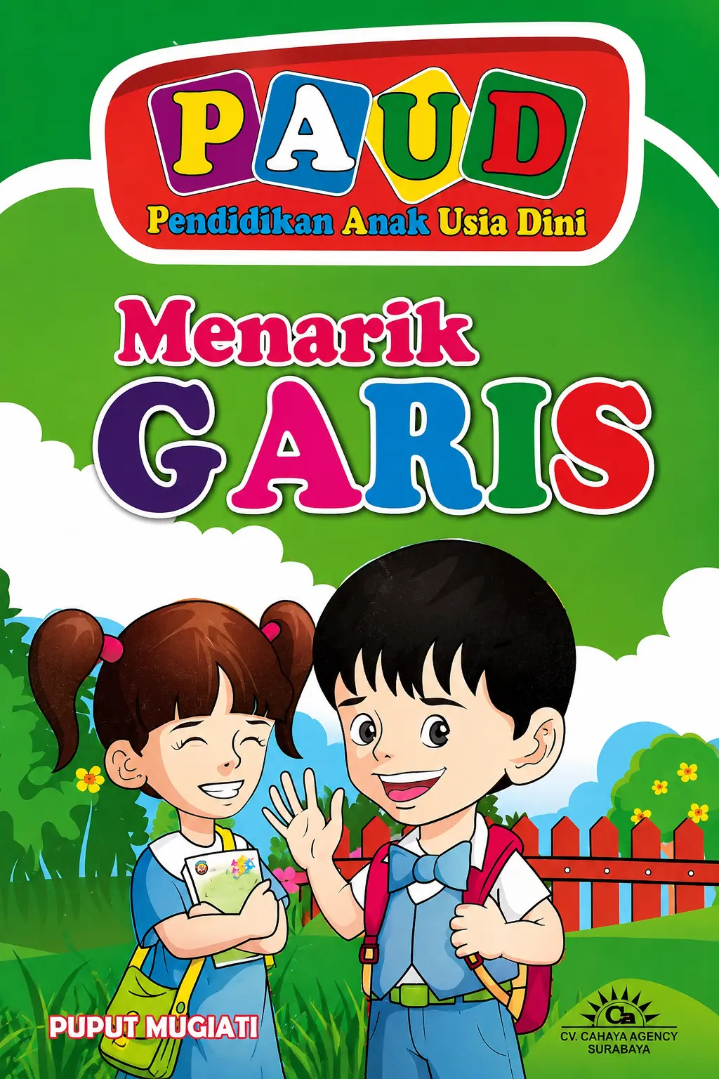 Paud Pendidikan Anak Usia Dini Menarik Garis | Full Color
