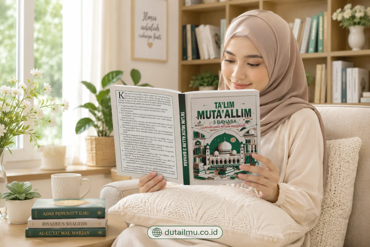 TEMUKAN RAHASIA KEBERKAHAN ILMU MELALUI KITAB TA’LIM MUTAALLIM VERSI TIGA BAHASA ARAB-JAWA PEGON-INDONESIA