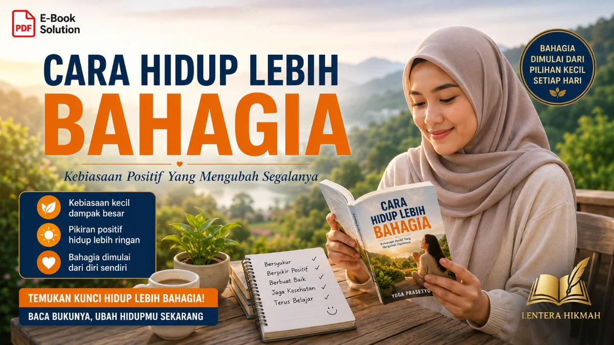 RAHASIA KEBAHAGIAAN SEJATI: PANDUAN KEBIASAAN POSITIF UNTUK HIDUP BERMAKNA