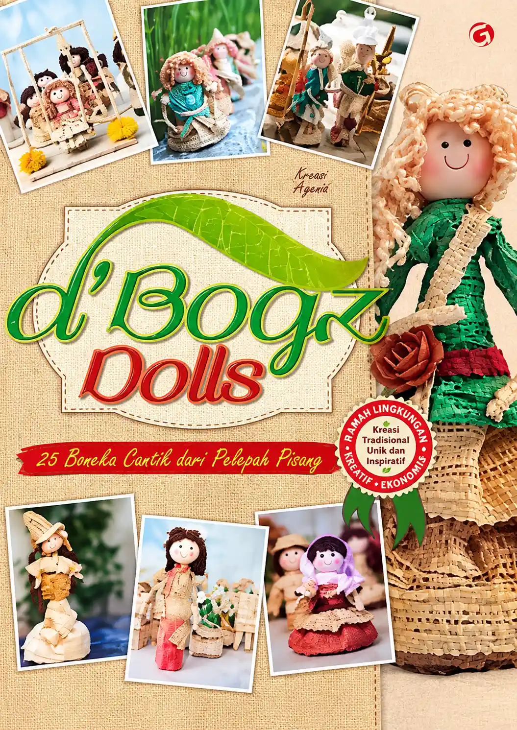 d'Bogz Dolls | 25 Boneka Cantik dari Pelepah Pisang