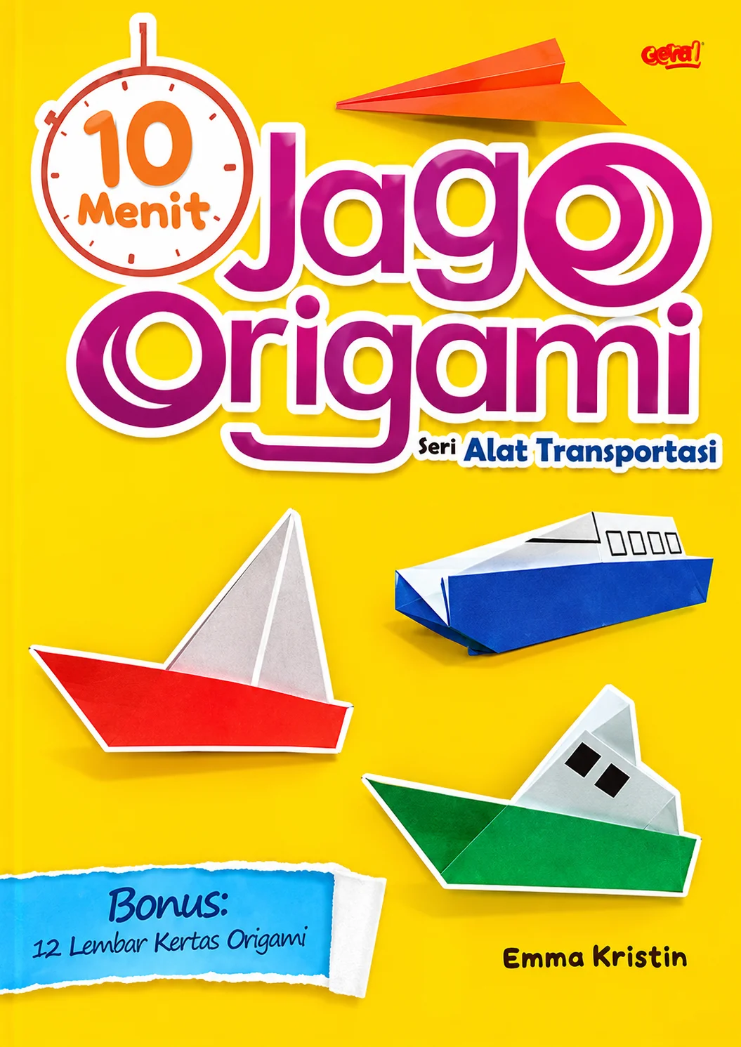 Seri Alat Transportasi | 10 Menit Jago Origami