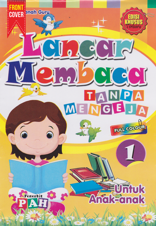 Lancar Membaca Tanpa Mengeja Full Color | Jilid 1-6